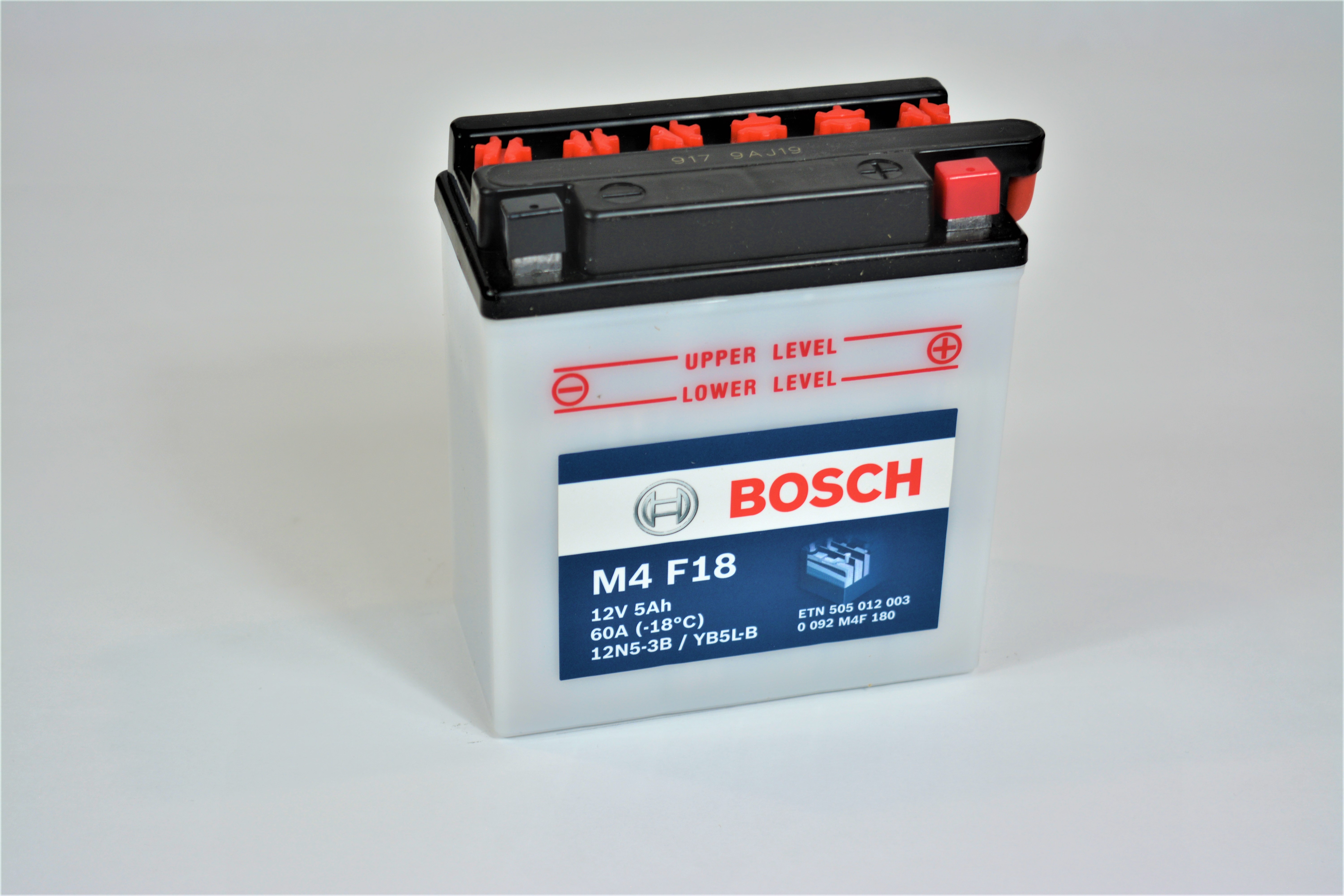 BOSCH Bosch - 12v 5ah - motor akkumulátor - jobb+ *YB5L-B