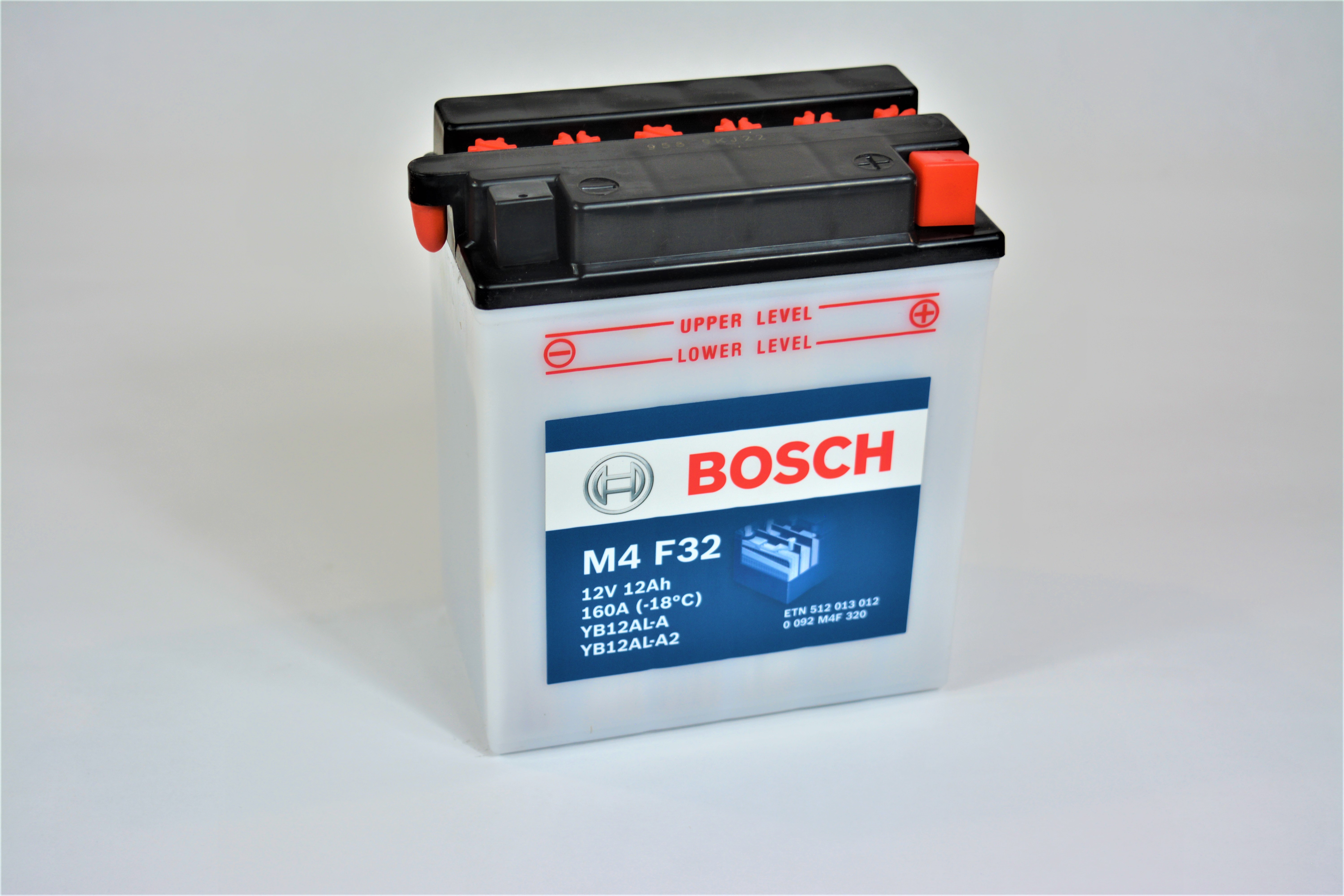 BOSCH Bosch - 12v 12ah - motor akkumulátor - jobb+ *YB12AL-A2
