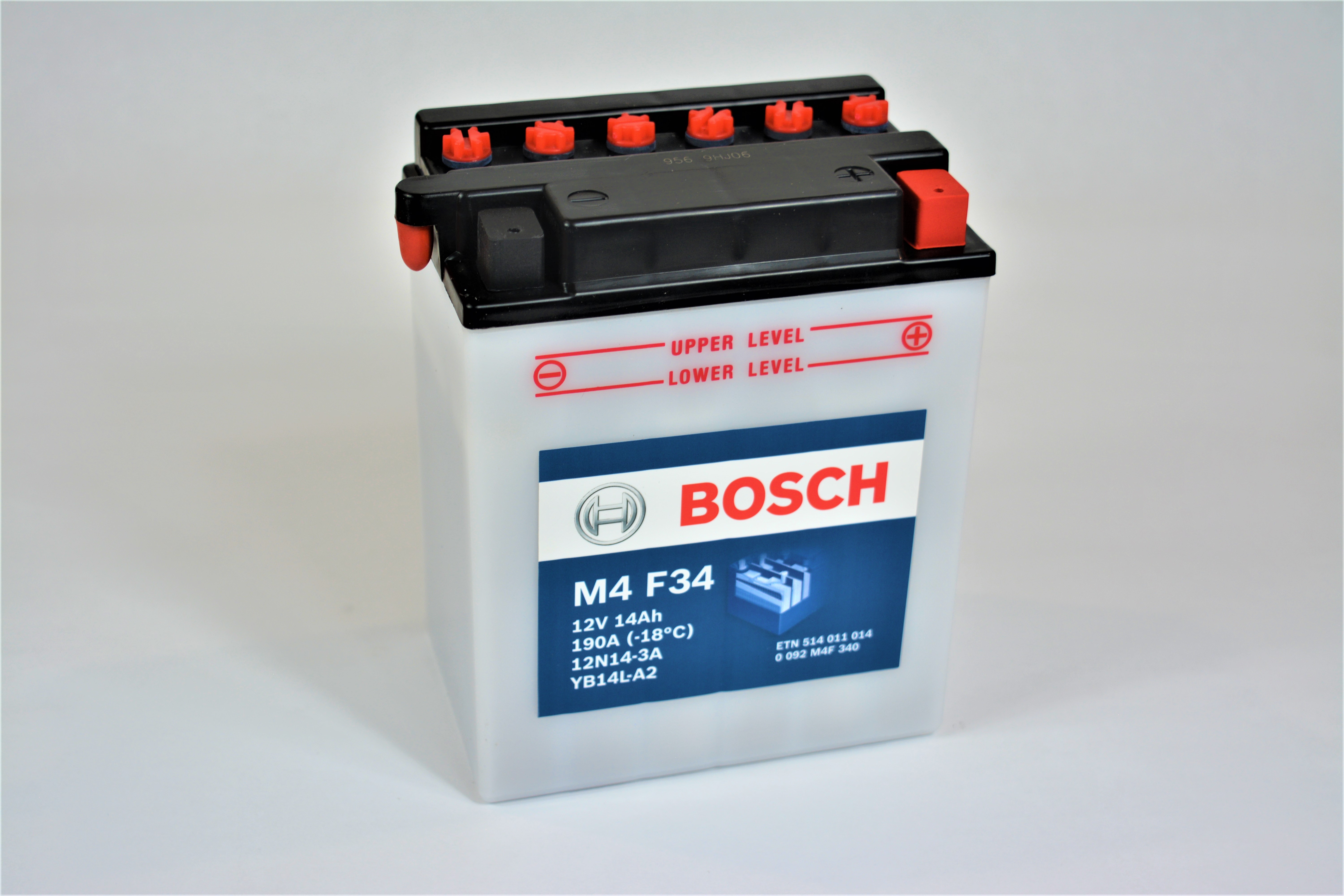 BOSCH Bosch - 12v 14ah - motor akkumulátor - jobb+ *YB14L-A2