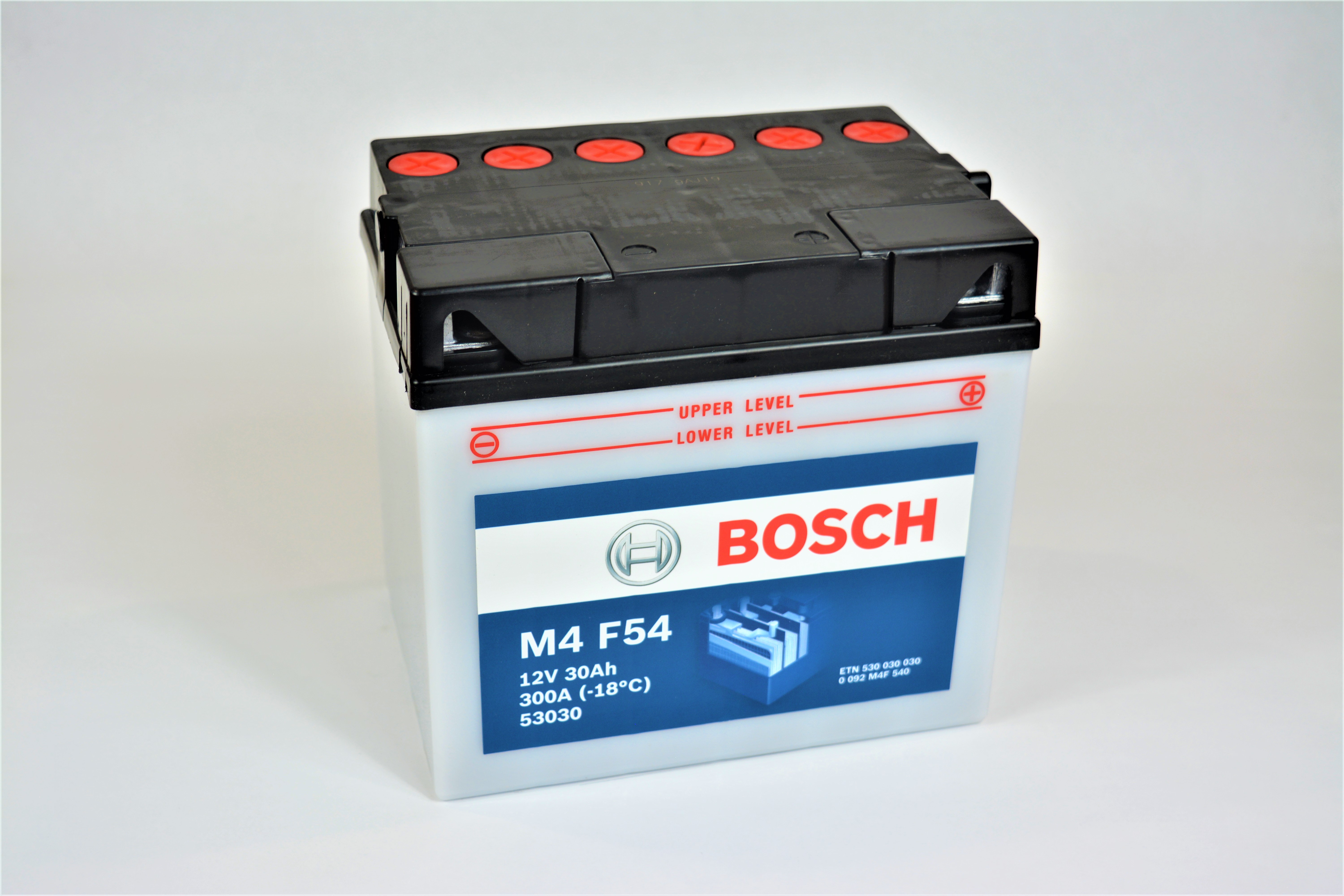 BOSCH Bosch - 12v 30ah - motor akkumulátor - jobb+ *53030