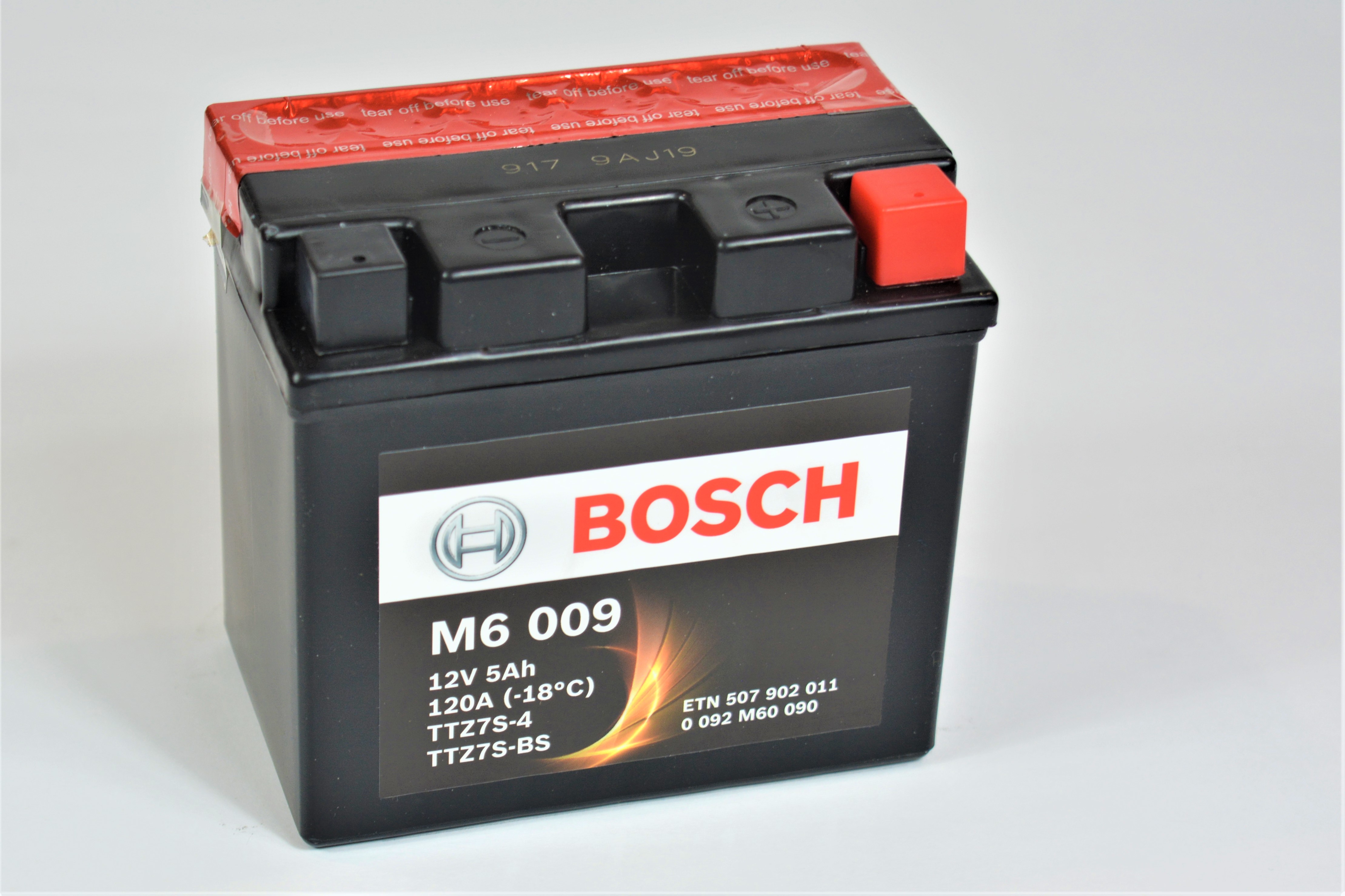 BOSCH Bosch  - 12v 5ah - AGM motor akkumulátor - jobb+ * YTZ7S-BS
