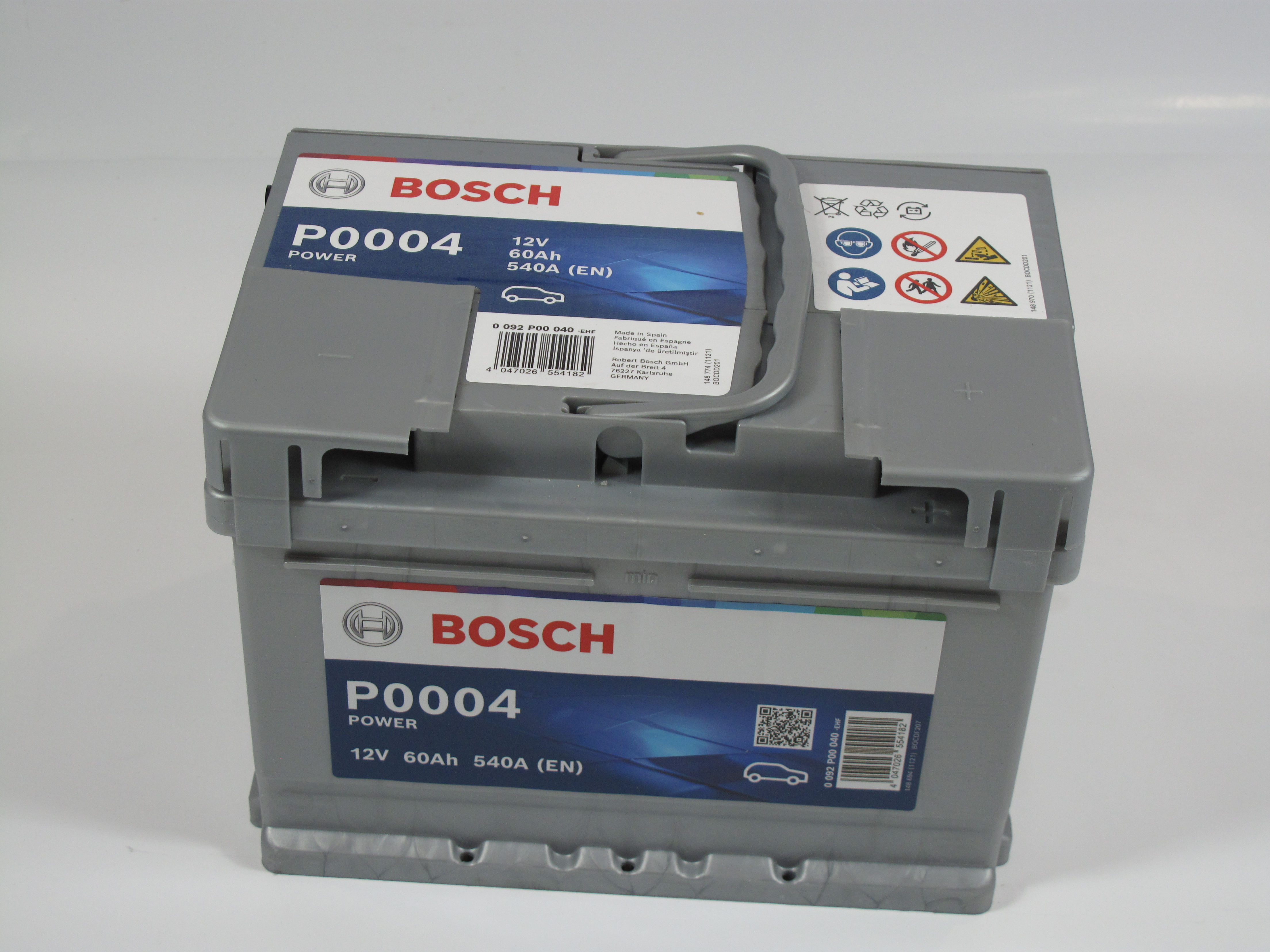 BOSCH Bosch Power - 12V 60 Ah - autó akkumulátor - jobb+