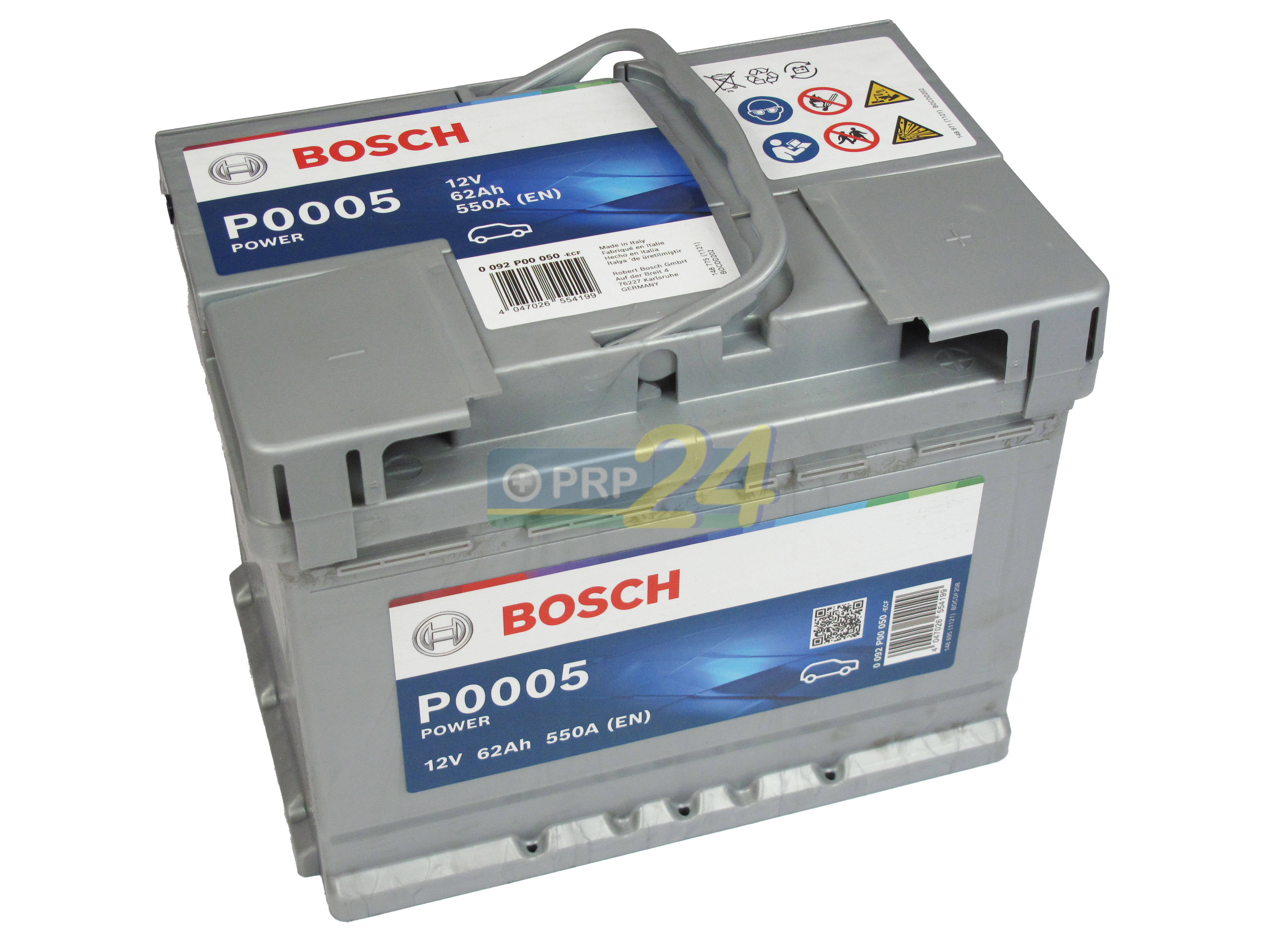 BOSCH Bosch Power - 12V 62 Ah - autó akkumulátor - jobb+