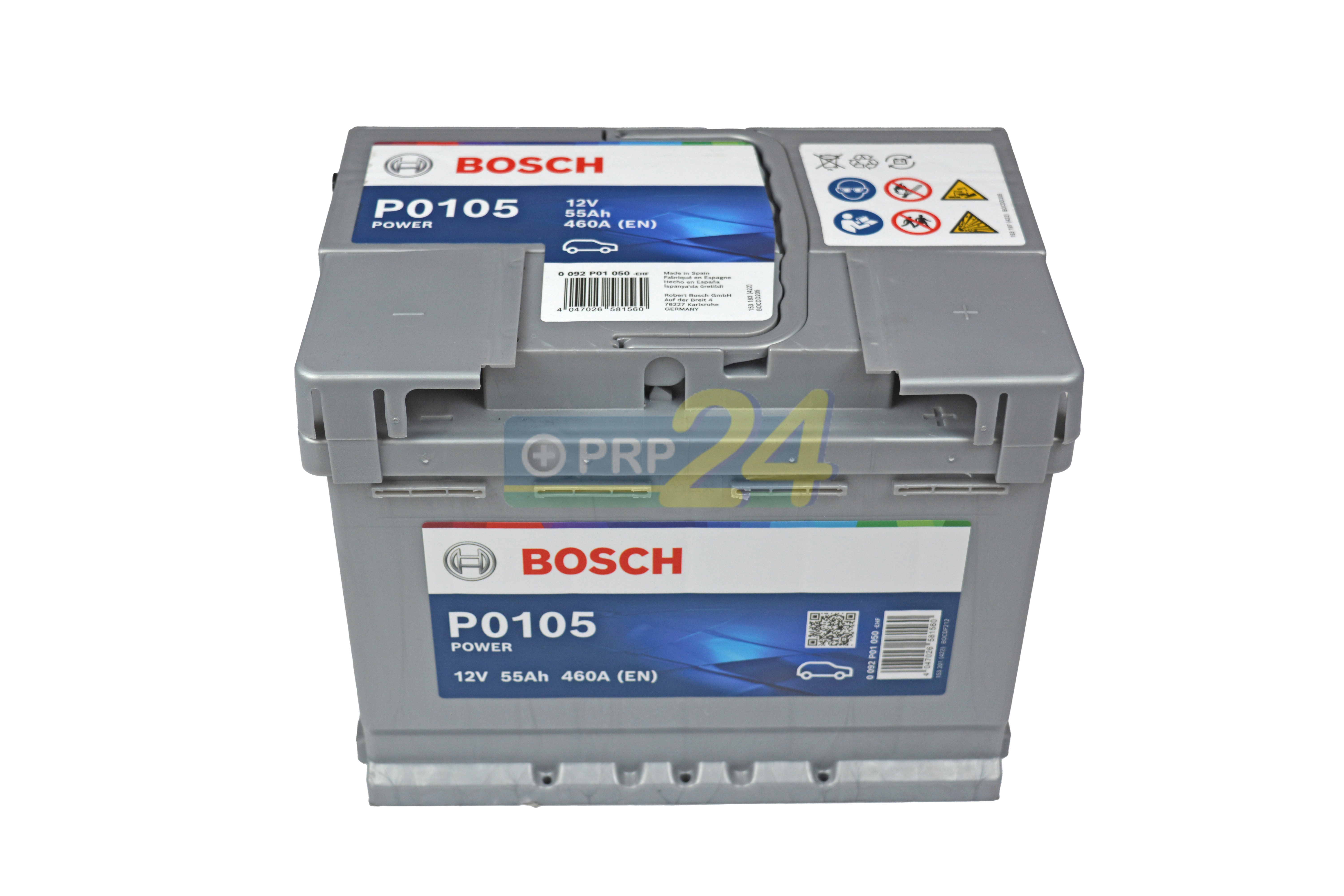 BOSCH Bosch Power - 12V 55 Ah - autó akkumulátor - jobb+
