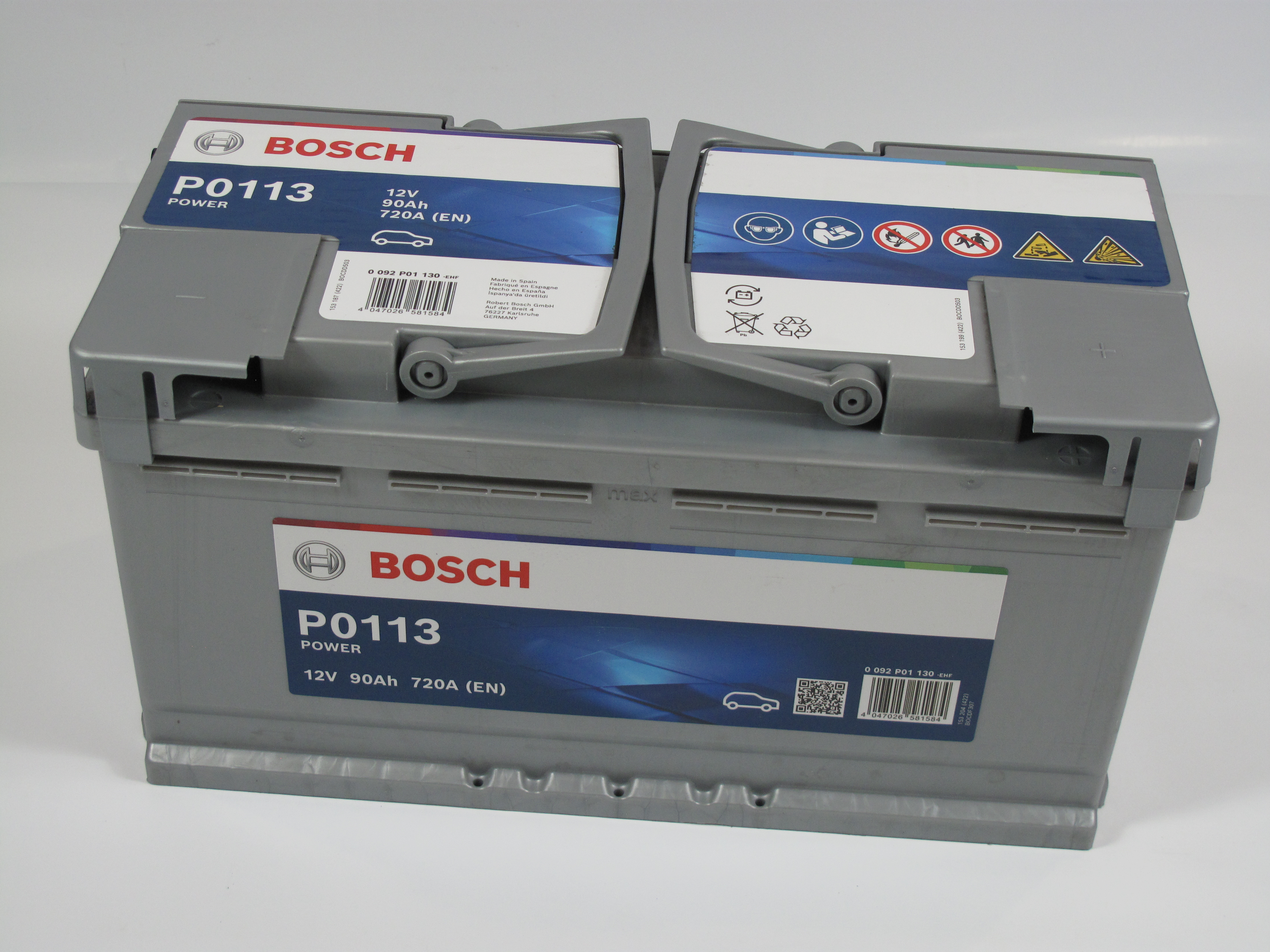 BOSCH Bosch Power - 12V 90 Ah - autó akkumulátor - jobb+