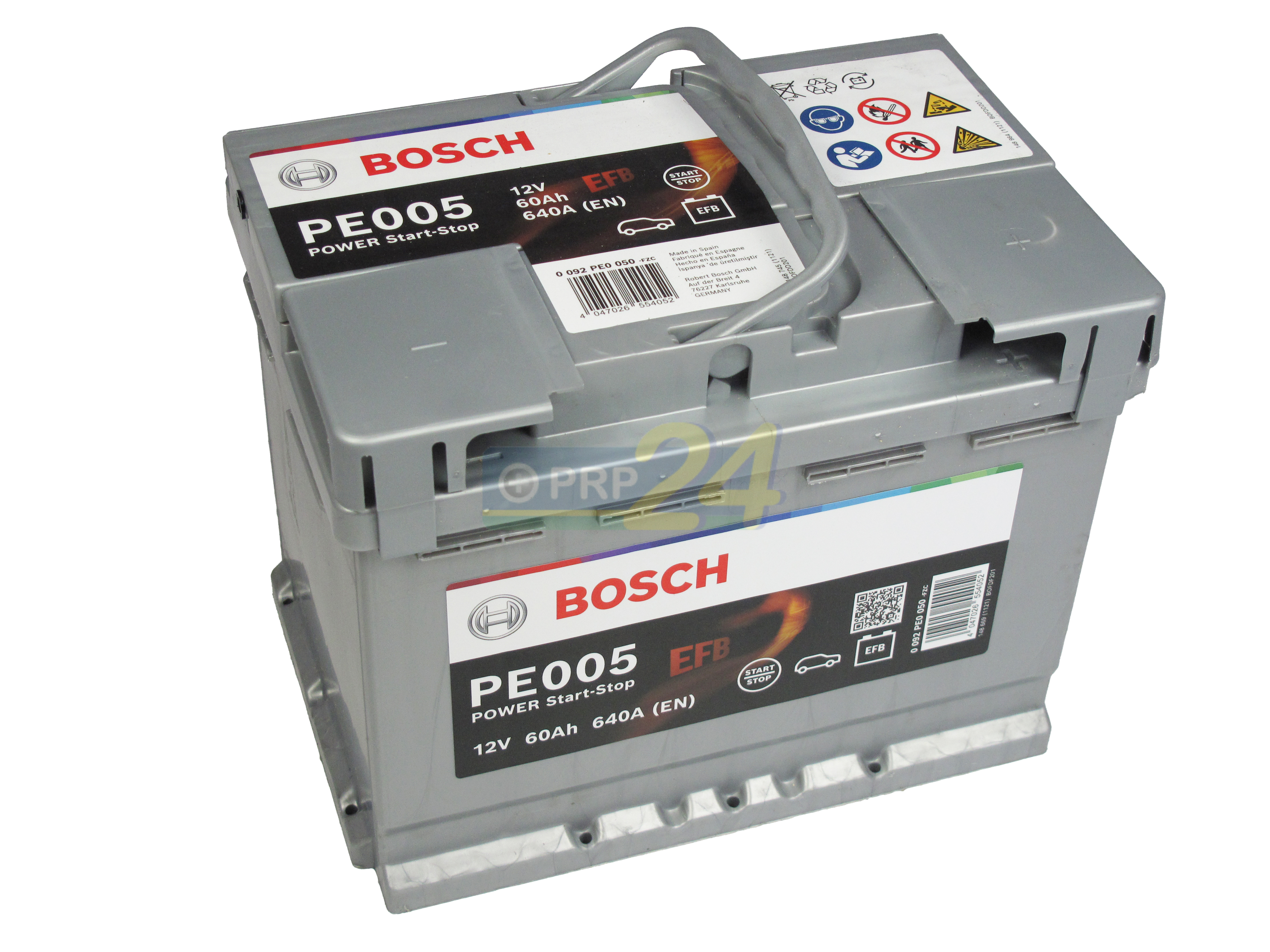 BOSCH Bosch Power EFB - 12V 60 Ah - autó akkumulátor - jobb+