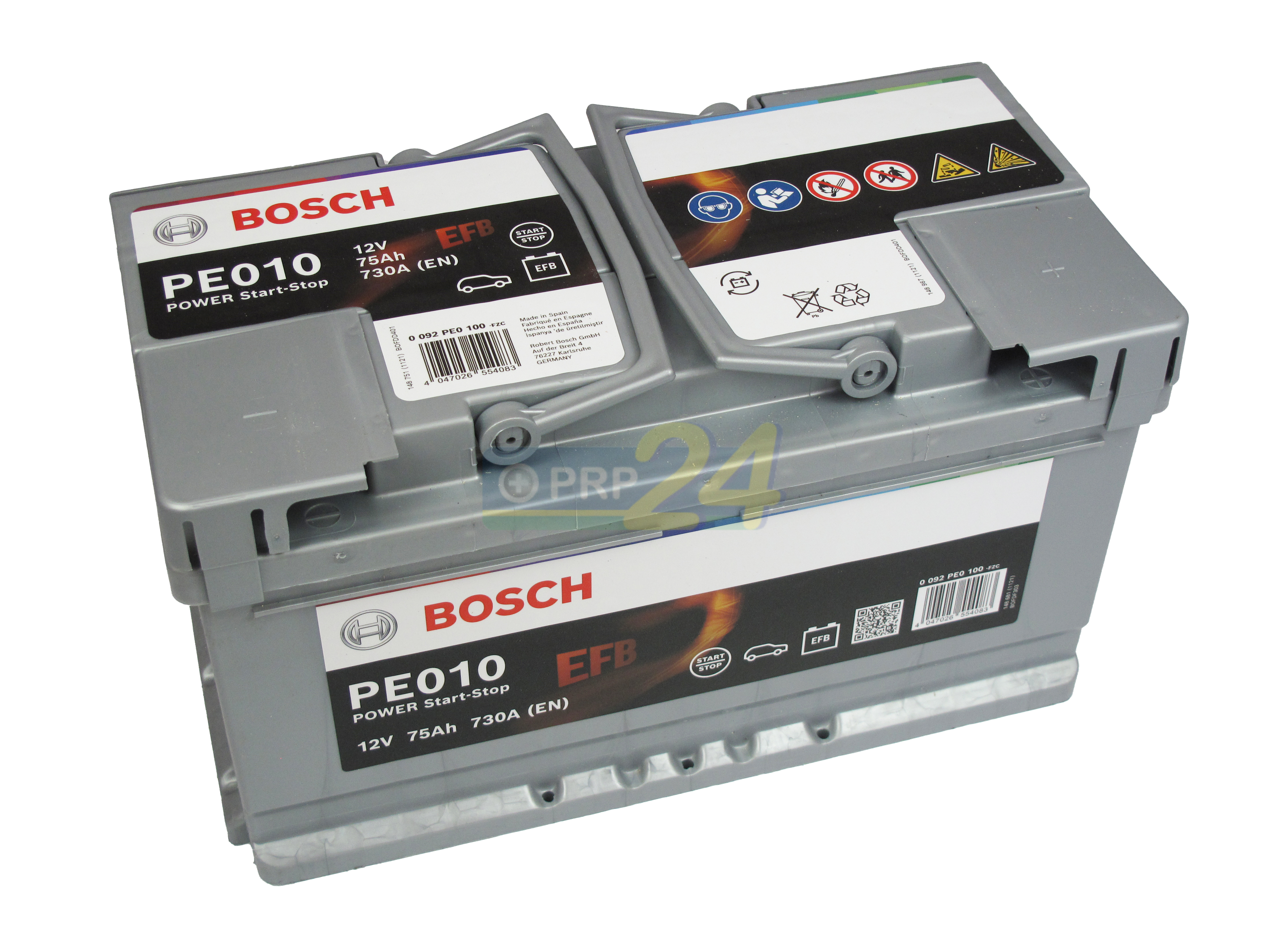BOSCH Bosch Power EFB - 12V 75 Ah - autó akkumulátor - jobb+