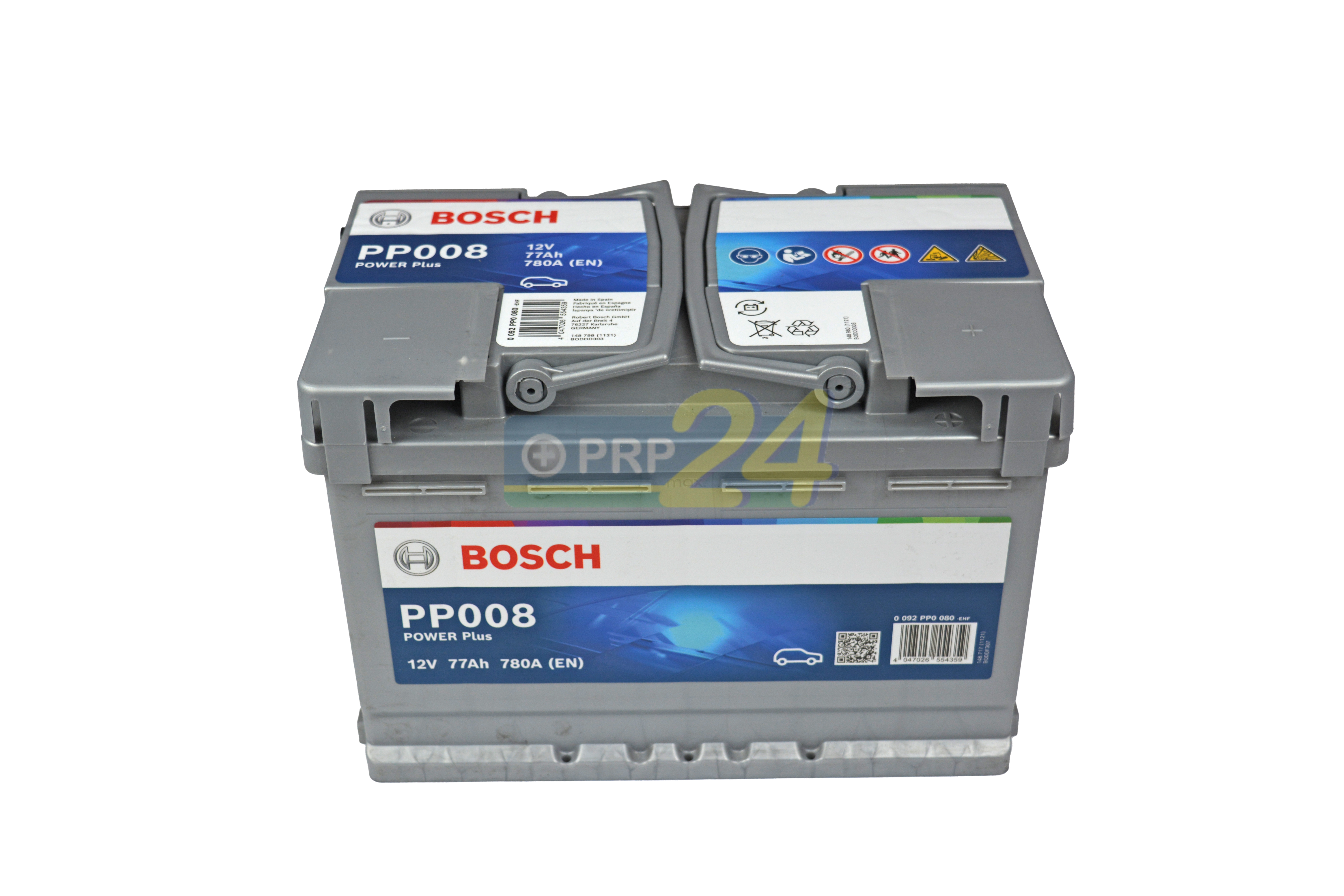 BOSCH Bosch Power Plus - 12V 77 Ah - autó akkumulátor - jobb+