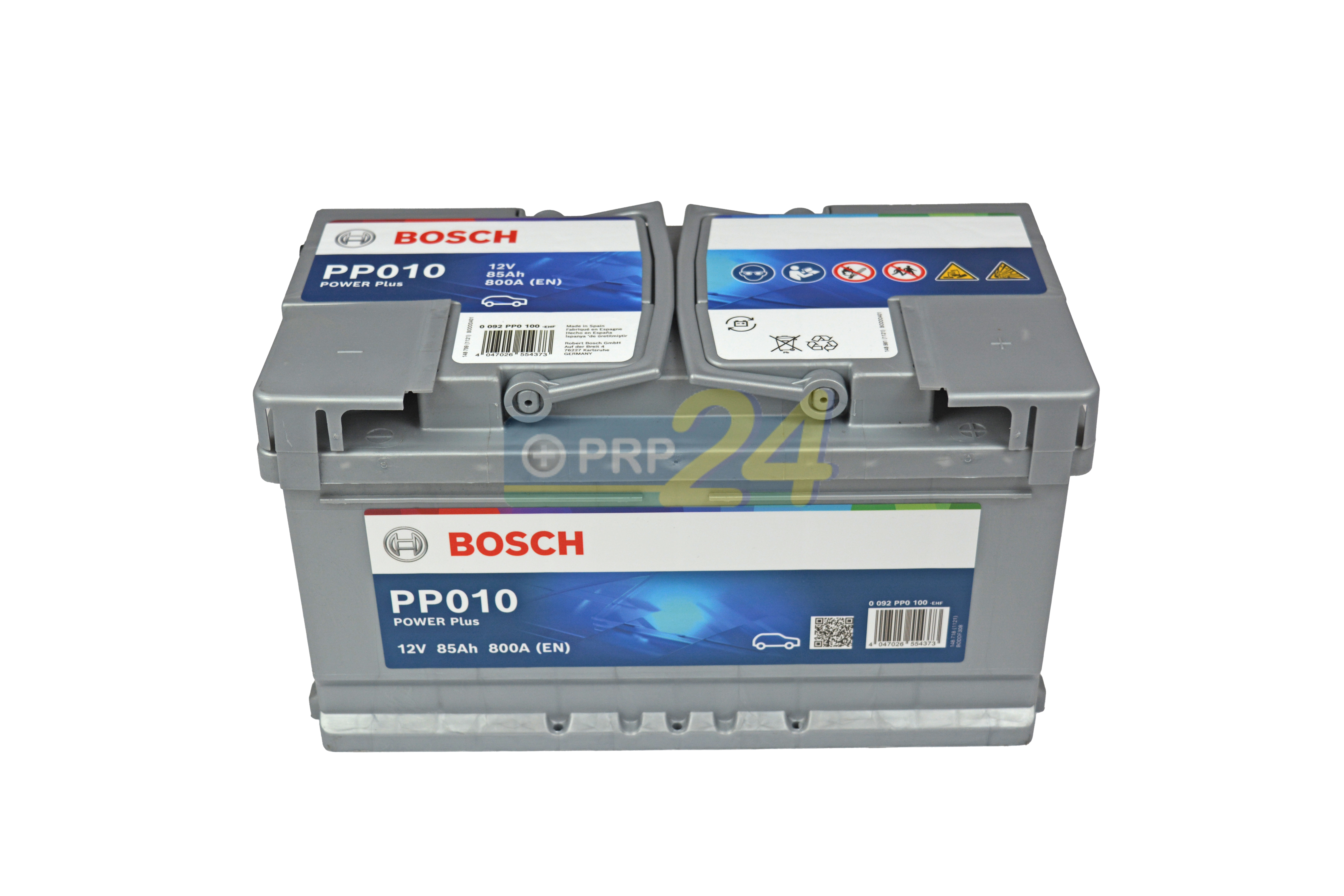 BOSCH Bosch Power Plus - 12V 85 Ah - autó akkumulátor - jobb+