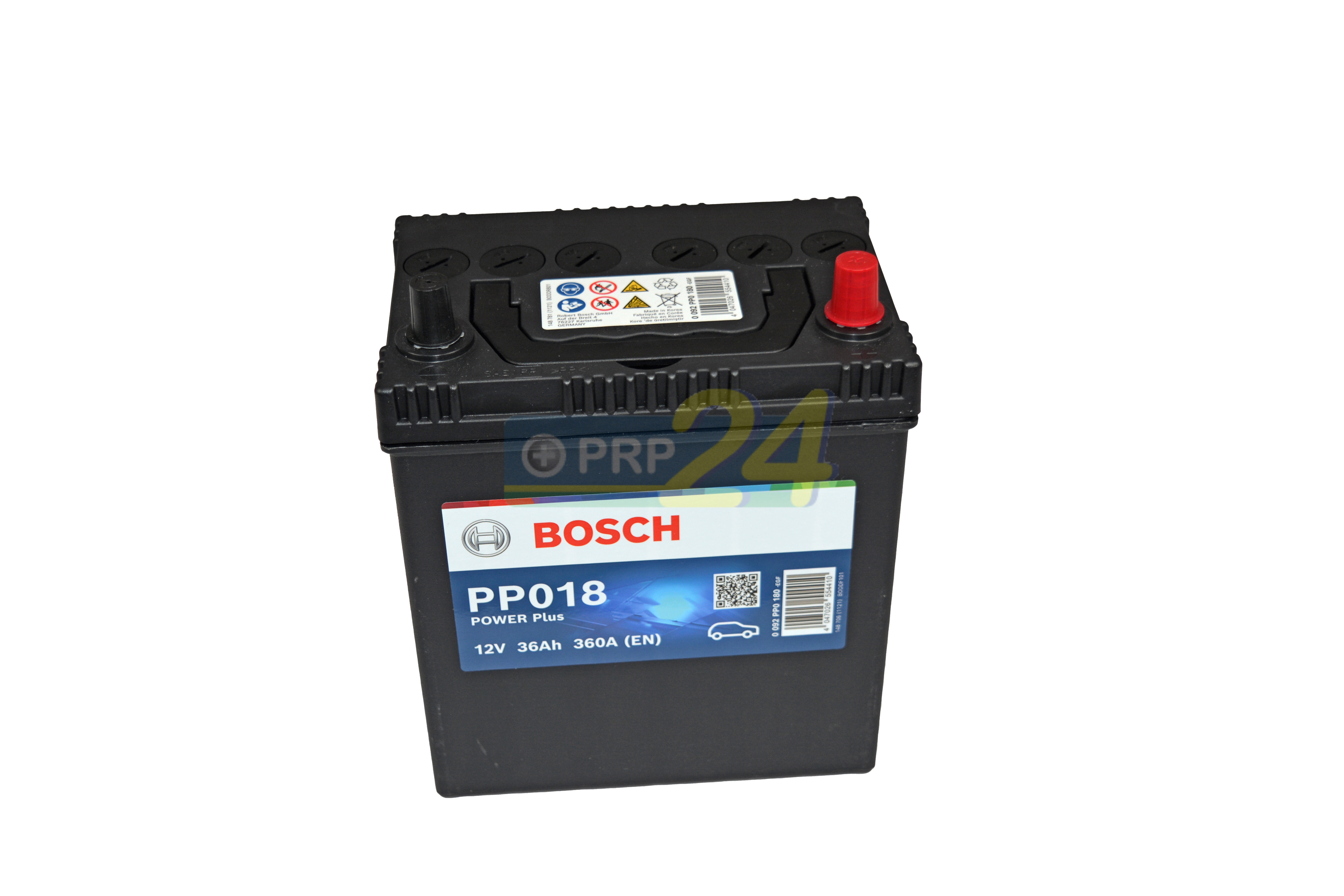 BOSCH Bosch Power Plus - 12V 36 Ah - autó akkumulátor - jobb+   