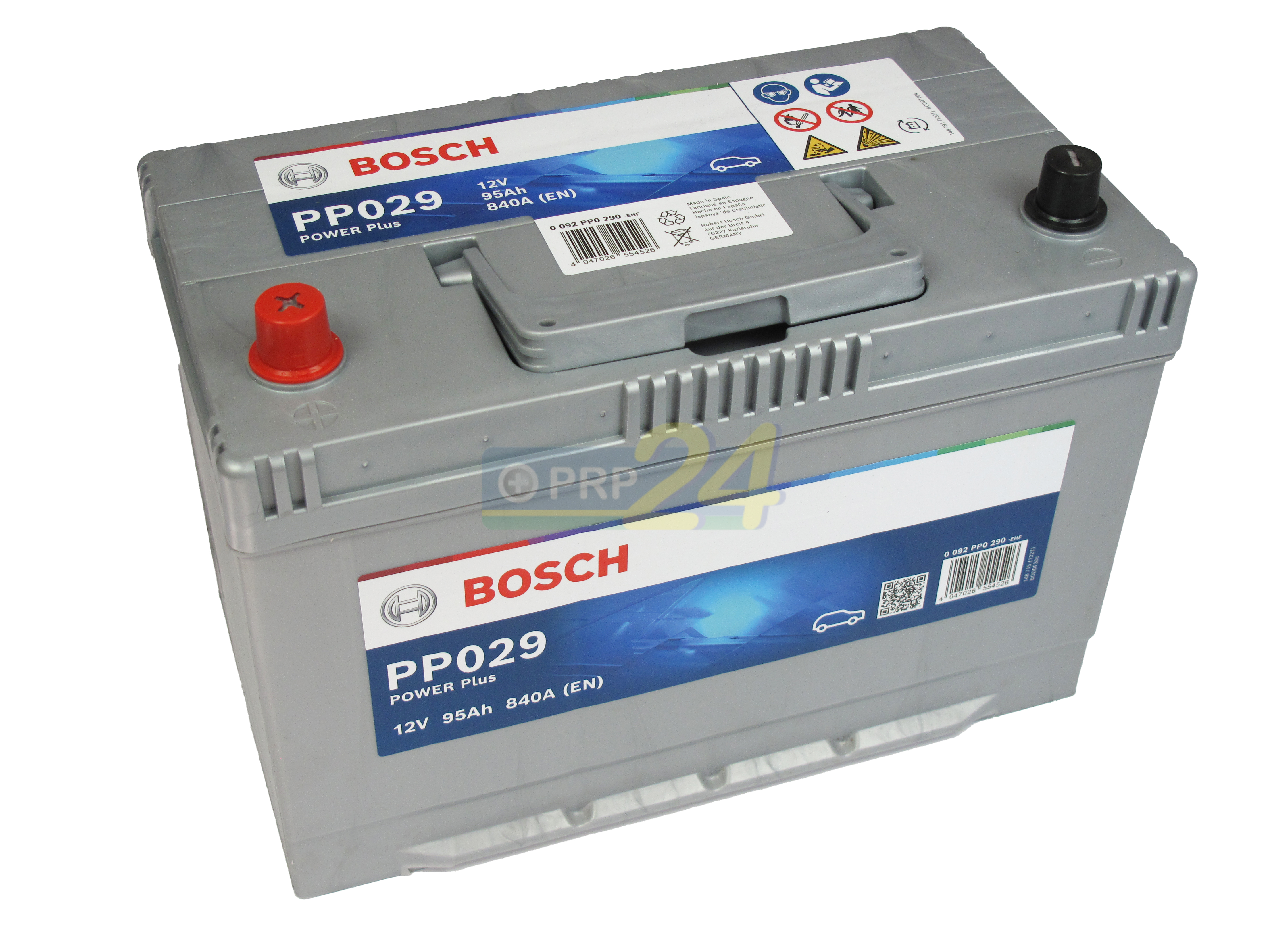 BOSCH Bosch Power Plus - 12V 95 Ah - autó akkumulátor - bal+   
