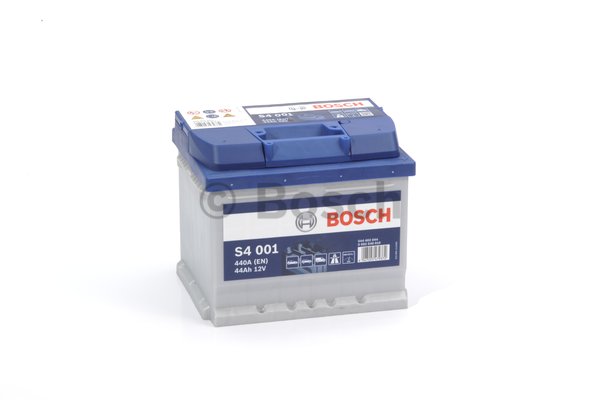 BOSCH Bosch S4 - 12v 44ah - autó akkumulátor - jobb+ *alacsony
