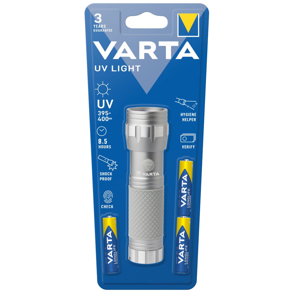VARTA VARTA UV LIGHT 3AAA elemlámpa, pénzvizsgáló