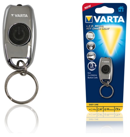 VARTA VARTA METAL KEY CHAIN LIGHT elemlámpa
