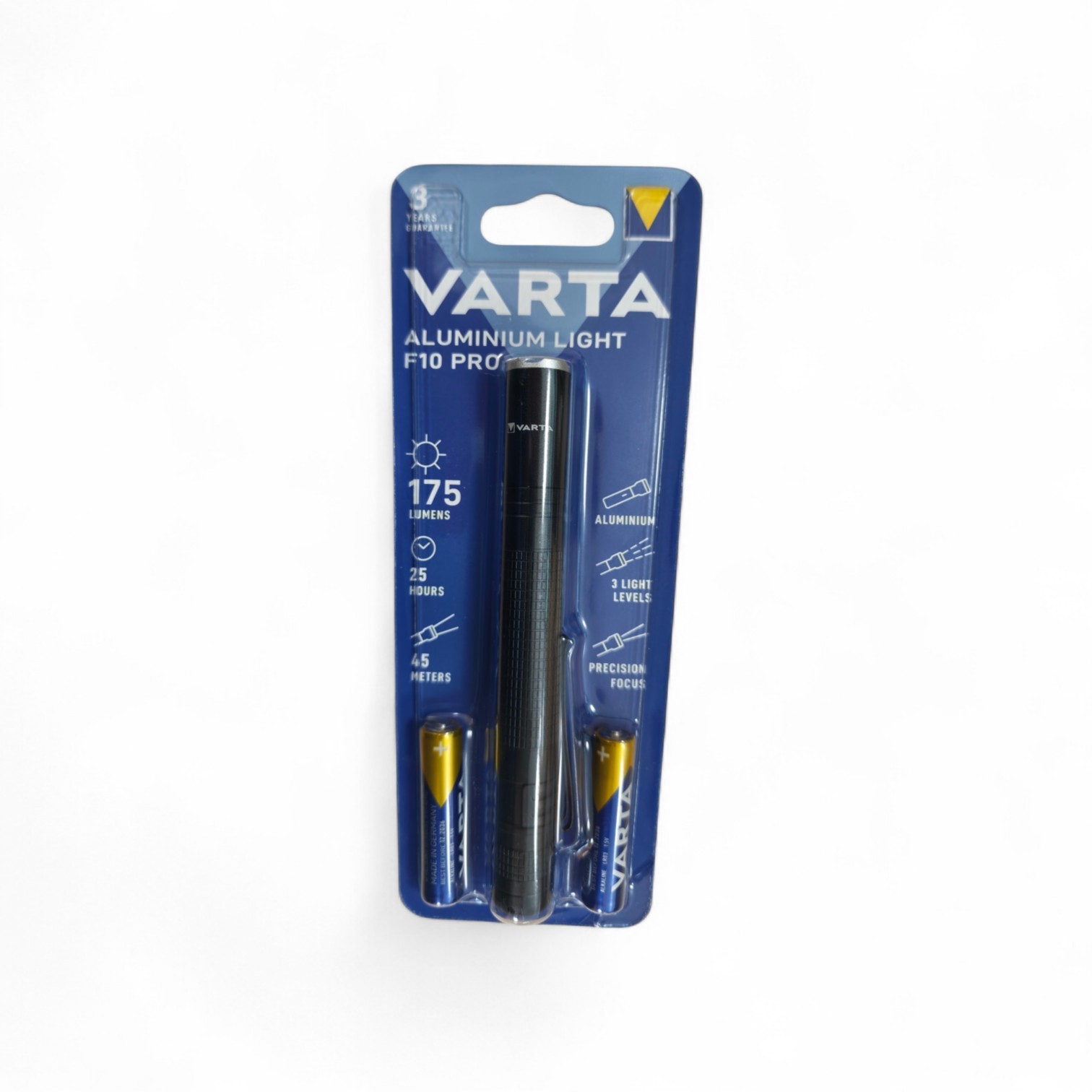 VARTA VARTA ALUMINIUM LIGHT F10 2AAA  elemlámpa