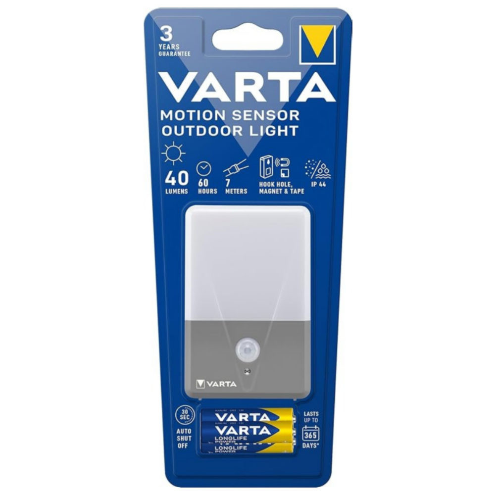 VARTA VARTA MOTION SENSOR OUTDOOR LIGHT 3AAA kültéri mozgásérzékelős éjjeli lámpa