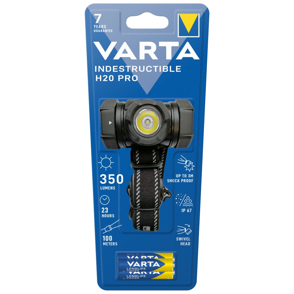 VARTA VARTA INDESTRUCTIBLE H20 Pro fejlámpa