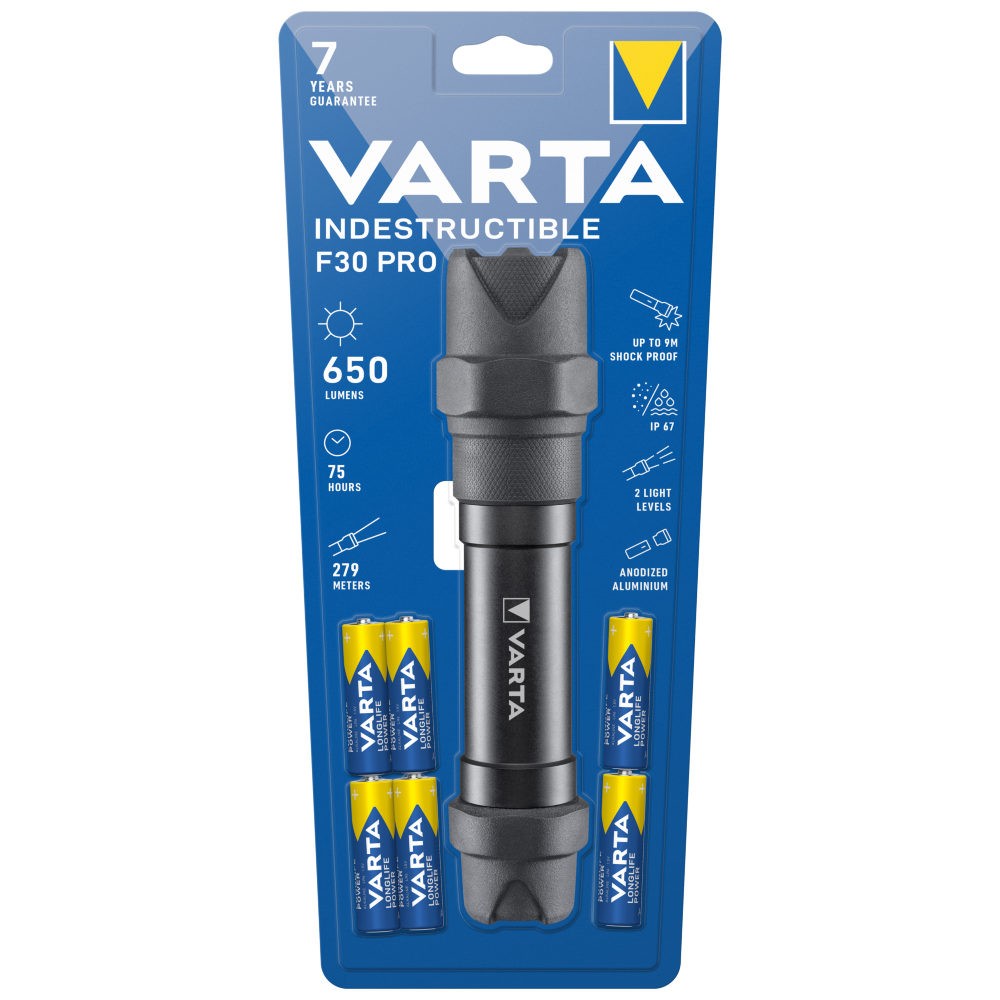 VARTA VARTA INDESTRUCTIBLE F30 Pro  elemlámpa