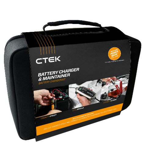 Ctek CTEK  -  MXS 3.8 Power Kit Bundle akkumulátor töltő 12V / 3,8A