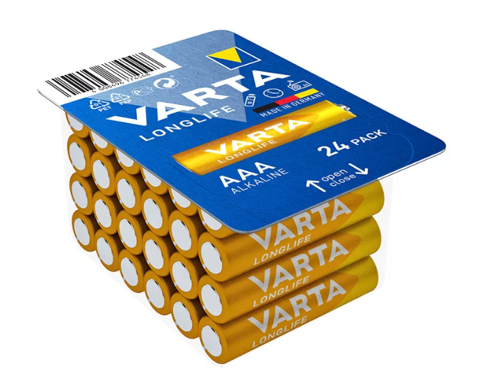 VARTA Elem AAA 24db Longlife mikro Big Box