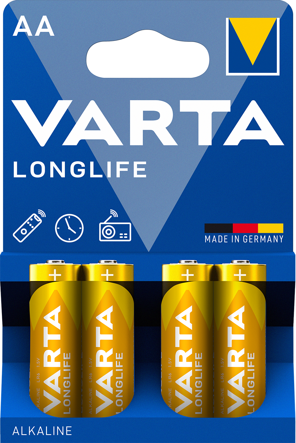 VARTA VARTA LONGLIFE ceruza/ AA/ LR06 elem BL4