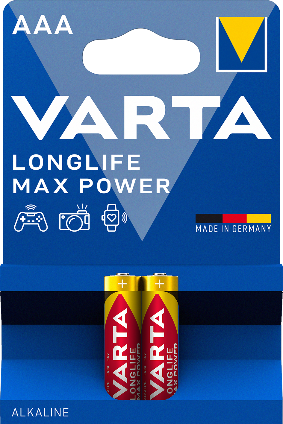 VARTA Elem AAA 2db Longlife Max Power  mikro LR03