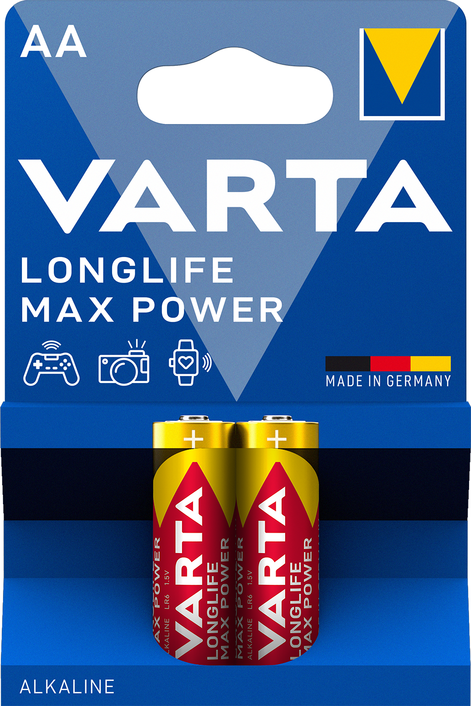 VARTA VARTA LONGLIFE MAX POWER ceruza/ AA/ LR06 elem BL2