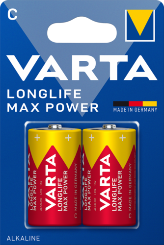 VARTA Elem C 2db Longlife Max Power  baby LR14