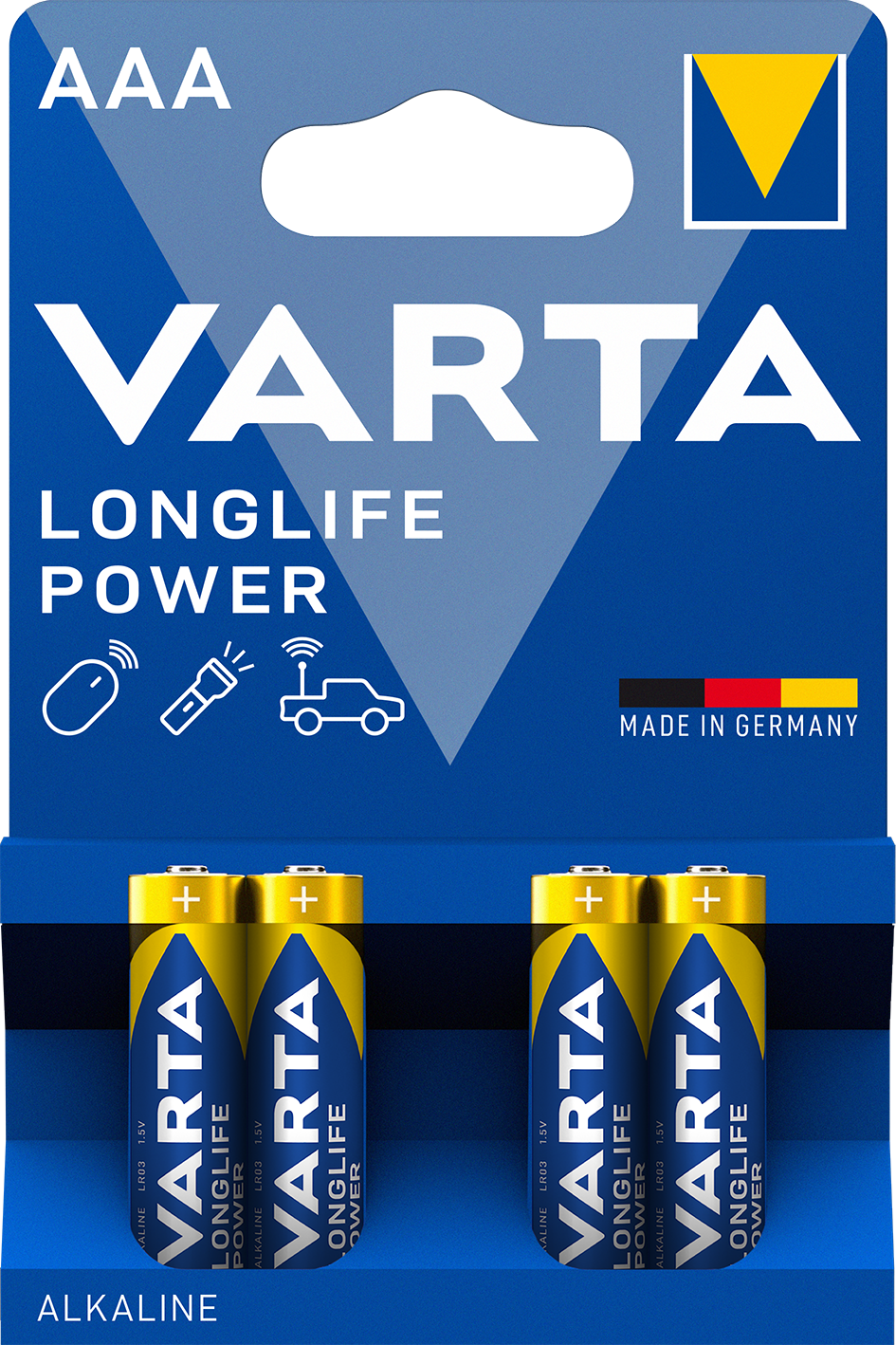 VARTA Elem AAA 4db Longlife Power  mikro