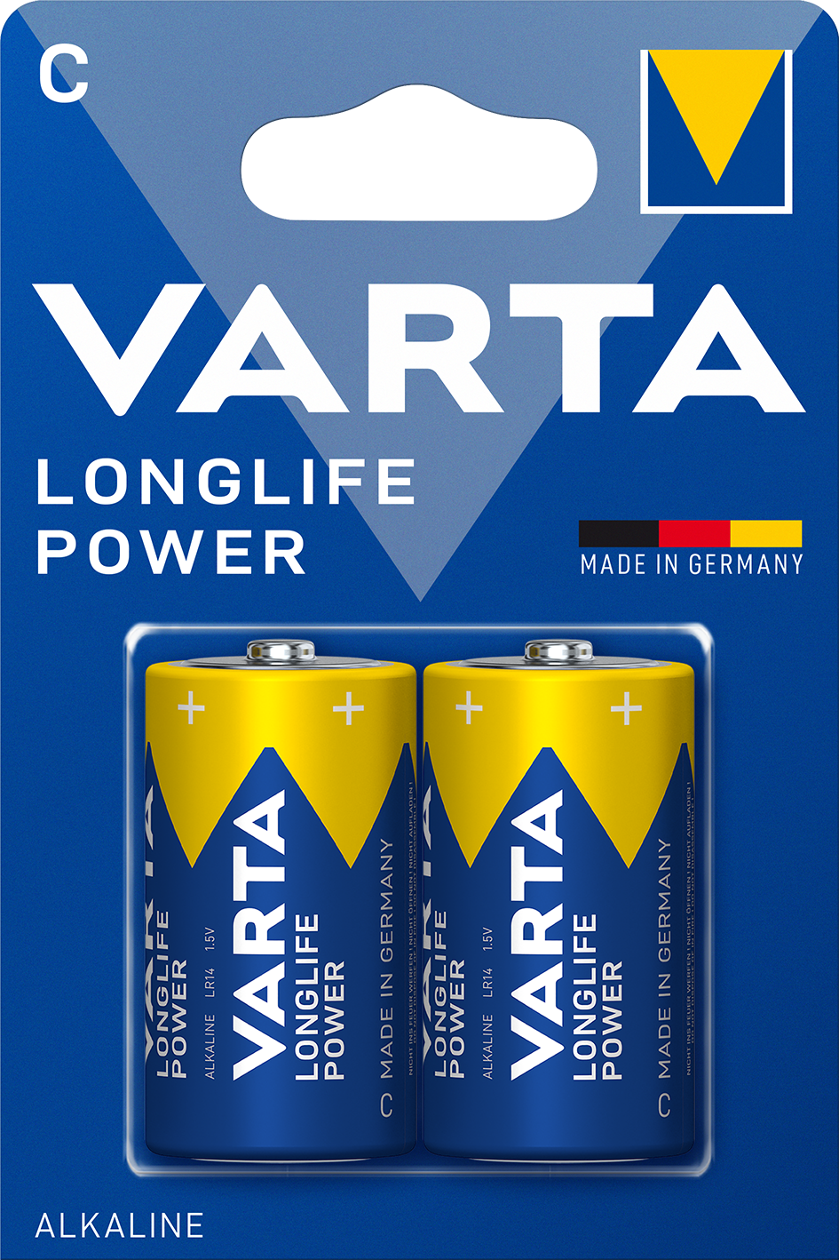 VARTA VARTA LONGLIFE POWER bébi/ C/ LR14 elem BL2
