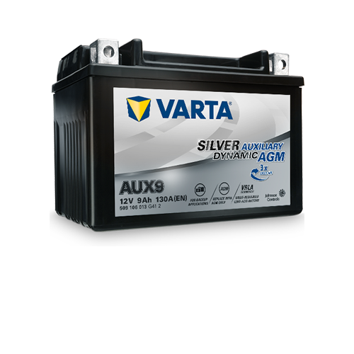 VARTA Varta - 12v 9ah - kiegészítő akkumulátor - bal+ AGM *YTX9 *AUX9