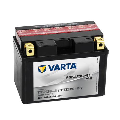 VARTA Varta - 12v 9ah - AGM motor akkumulátor - bal+ * YTZ12S-BS