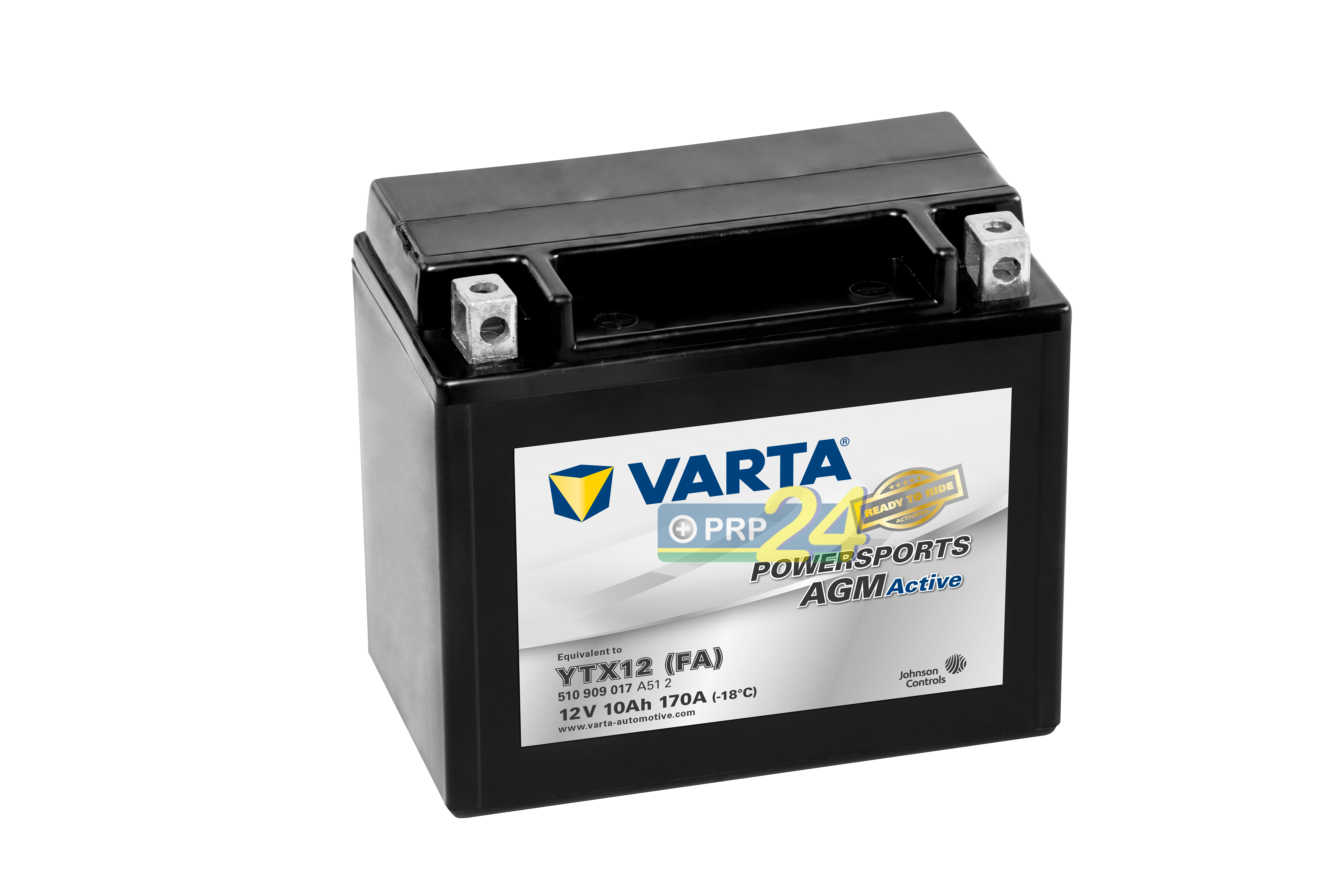 VARTA Varta - 12v 10ah - Factory Activated AGM motor akkumulátor * YTX12-4