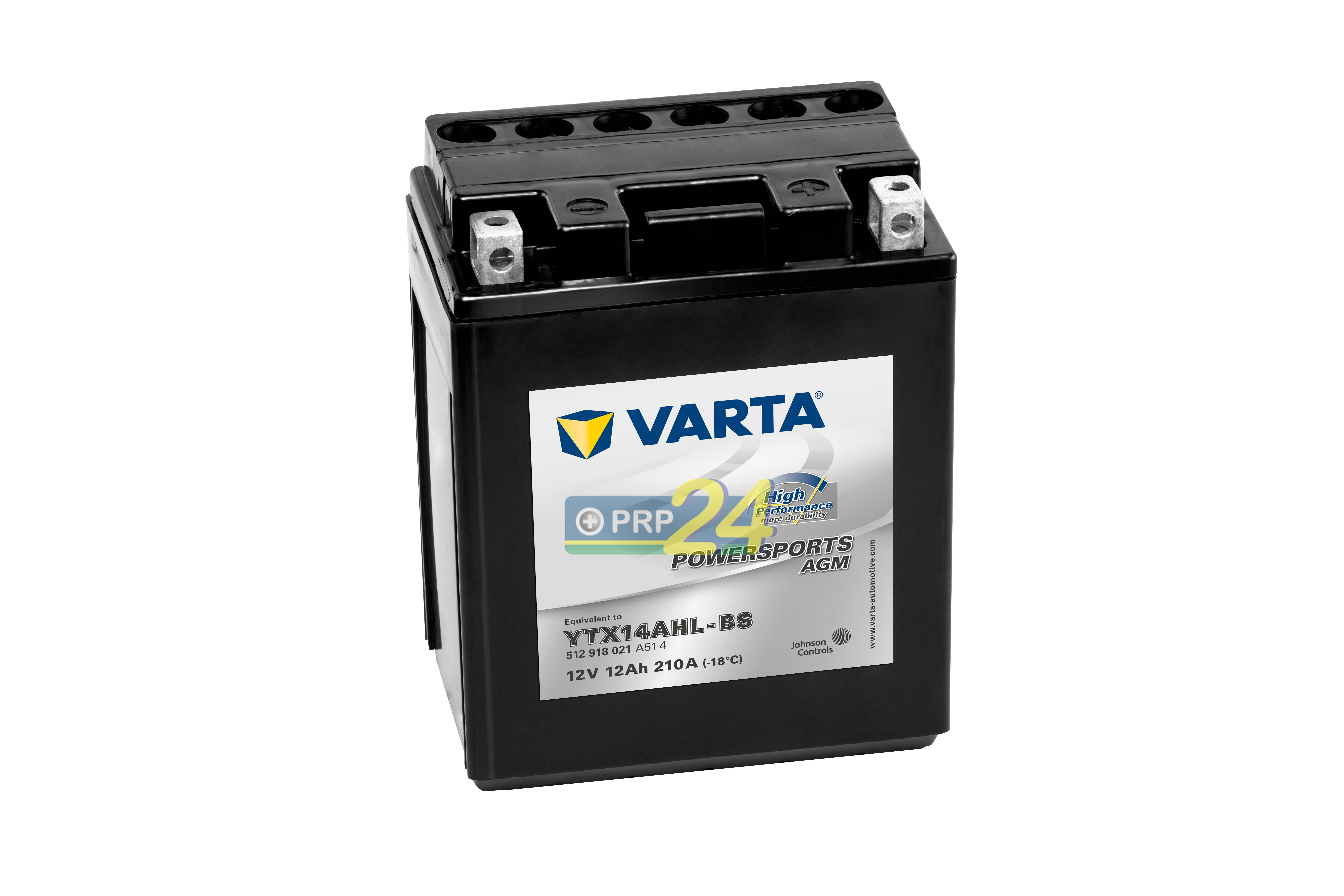 VARTA Varta - 12v 12ah - High Performance AGM motor akkumulátor * YTX14AHL-BS