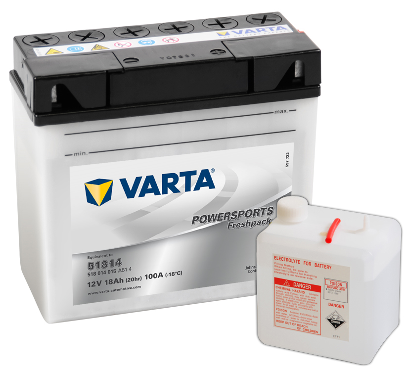 VARTA Varta - 12v 18ah - motor akkumulátor - jobb+ *518014