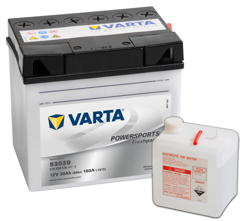 VARTA Varta - 12v 30ah - motor akkumulátor - jobb+ *53030