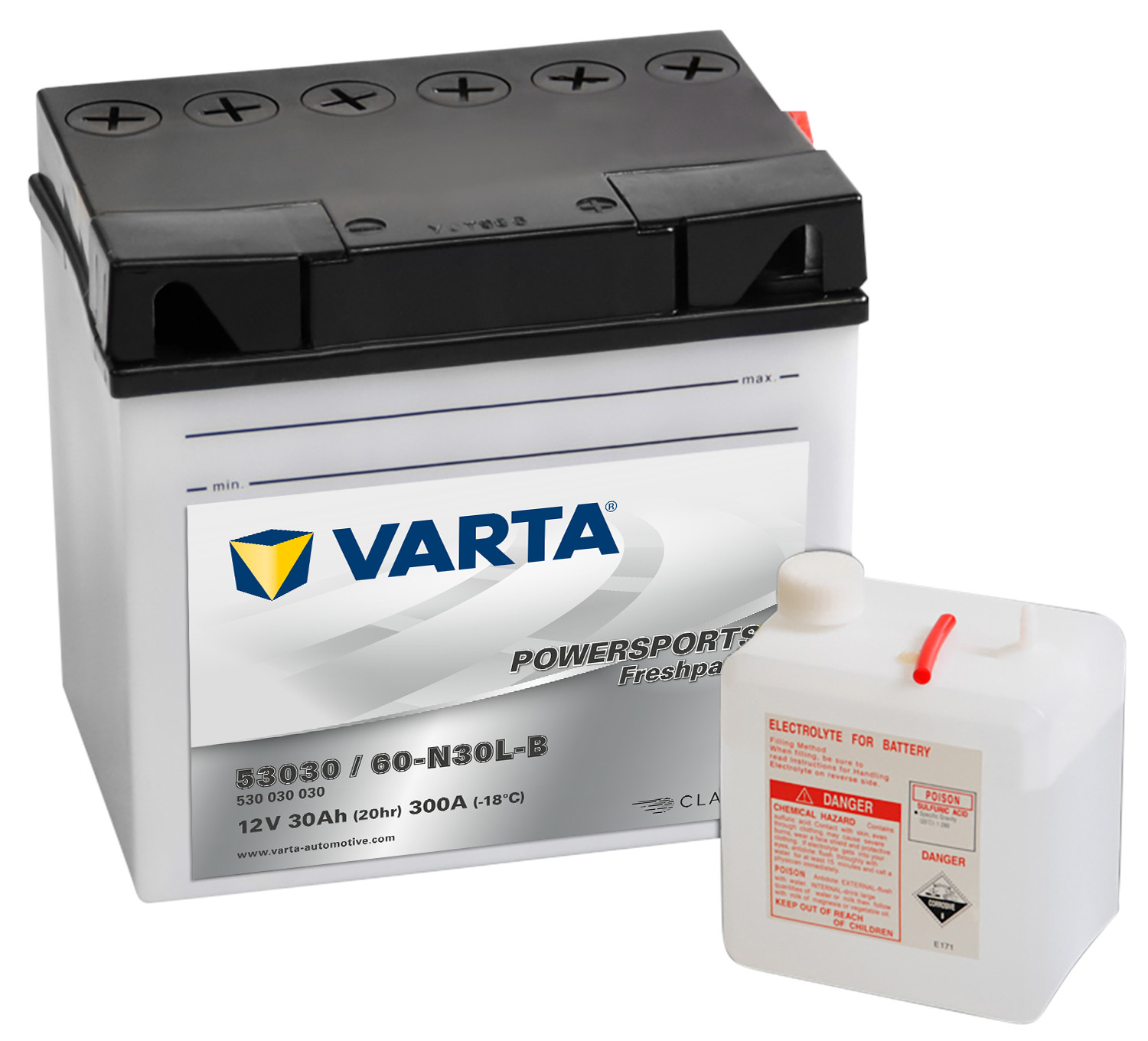 VARTA Varta - 12v 30ah - motor akkumulátor - jobb+ *53030