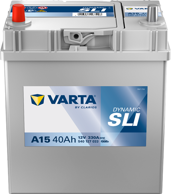 VARTA Varta Dynamic SLI - 12v 40ah - autó akkumulátor - bal+ *ázsia*vékonysarus