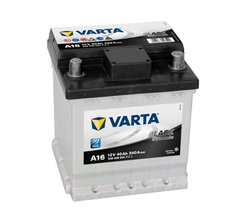 VARTA Varta Black - 12v 40ah - autó akkumulátor - jobb+