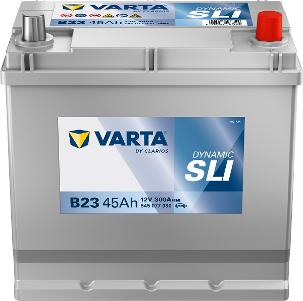VARTA Varta Dynamic SLI - 12v 45ah - autó akkumulátor - jobb+ *ázsia, talpas