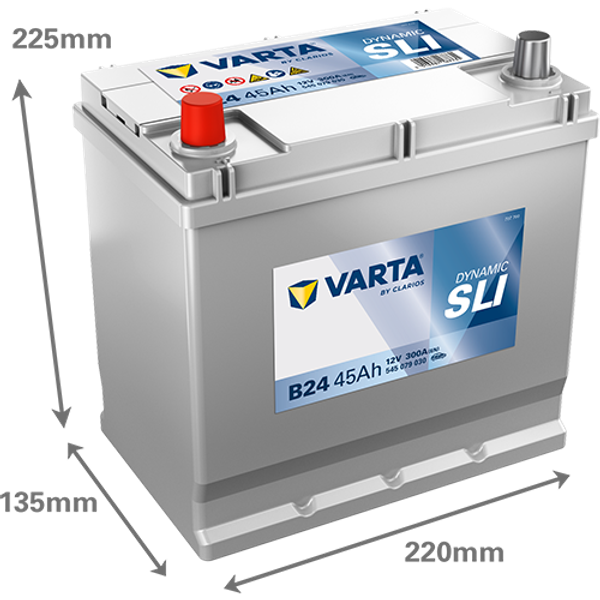 VARTA Varta Dynamic SLI - 12v 45ah - autó akkumulátor - bal+  *ázsia