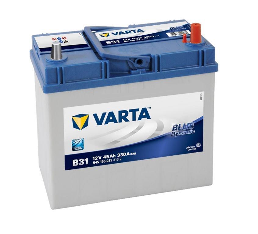 VARTA Varta Blue - 12v 45ah - autó akkumulátor - jobb+ *ázsia *vékonysarus