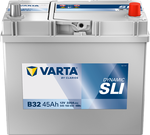 VARTA Varta Dynamic SLI - 12v 45ah - autó akkumulátor - jobb+ *ázsia, vastag sarus