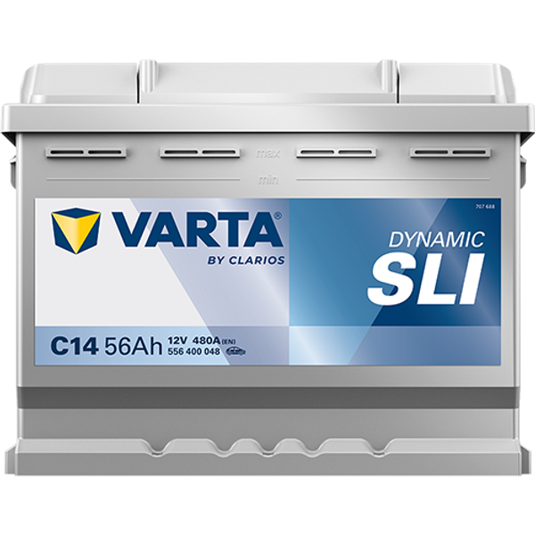 VARTA Varta Dynamic SLI - 12v 56ah - autó akkumulátor - jobb+