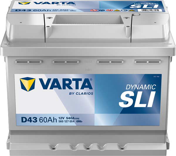 VARTA Varta Dynamic SLI - 12v 60ah - autó akkumulátor - bal+