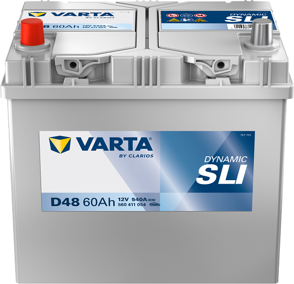 VARTA Varta Dynamic SLI - 12v 60ah - autó akkumulátor - bal+ *ázsia