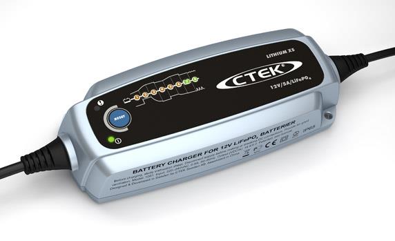 Ctek CTEK  -  Lithium XS  akkumulátor töltő   12V / 5A