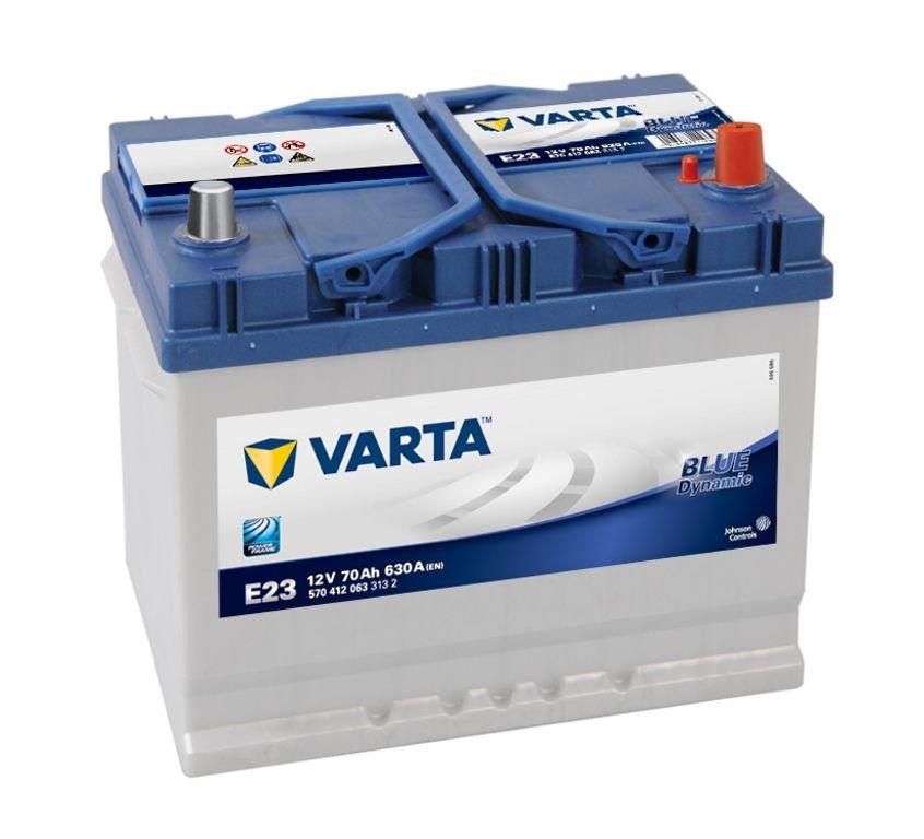 VARTA Varta Blue - 12v 70ah - autó akkumulátor - jobb+ *ázsia