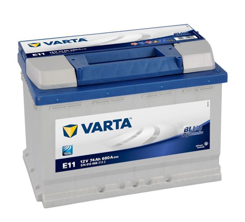 VARTA Varta Blue - 12v 74ah - autó akkumulátor - jobb+