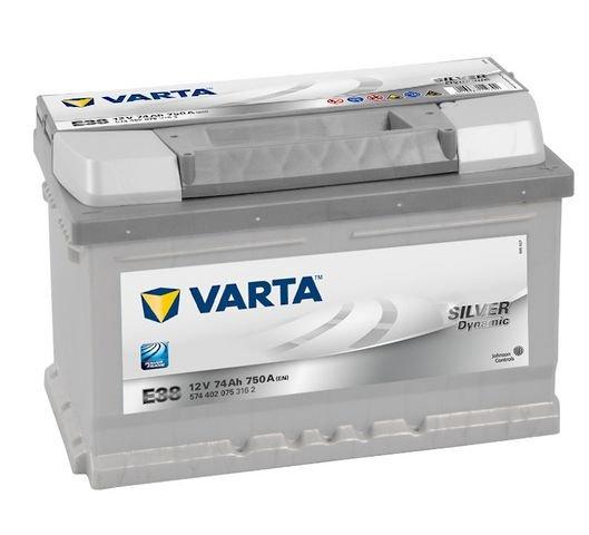 VARTA Varta Silver - 12v 74ah - autó akkumulátor - jobb+ *alacsony